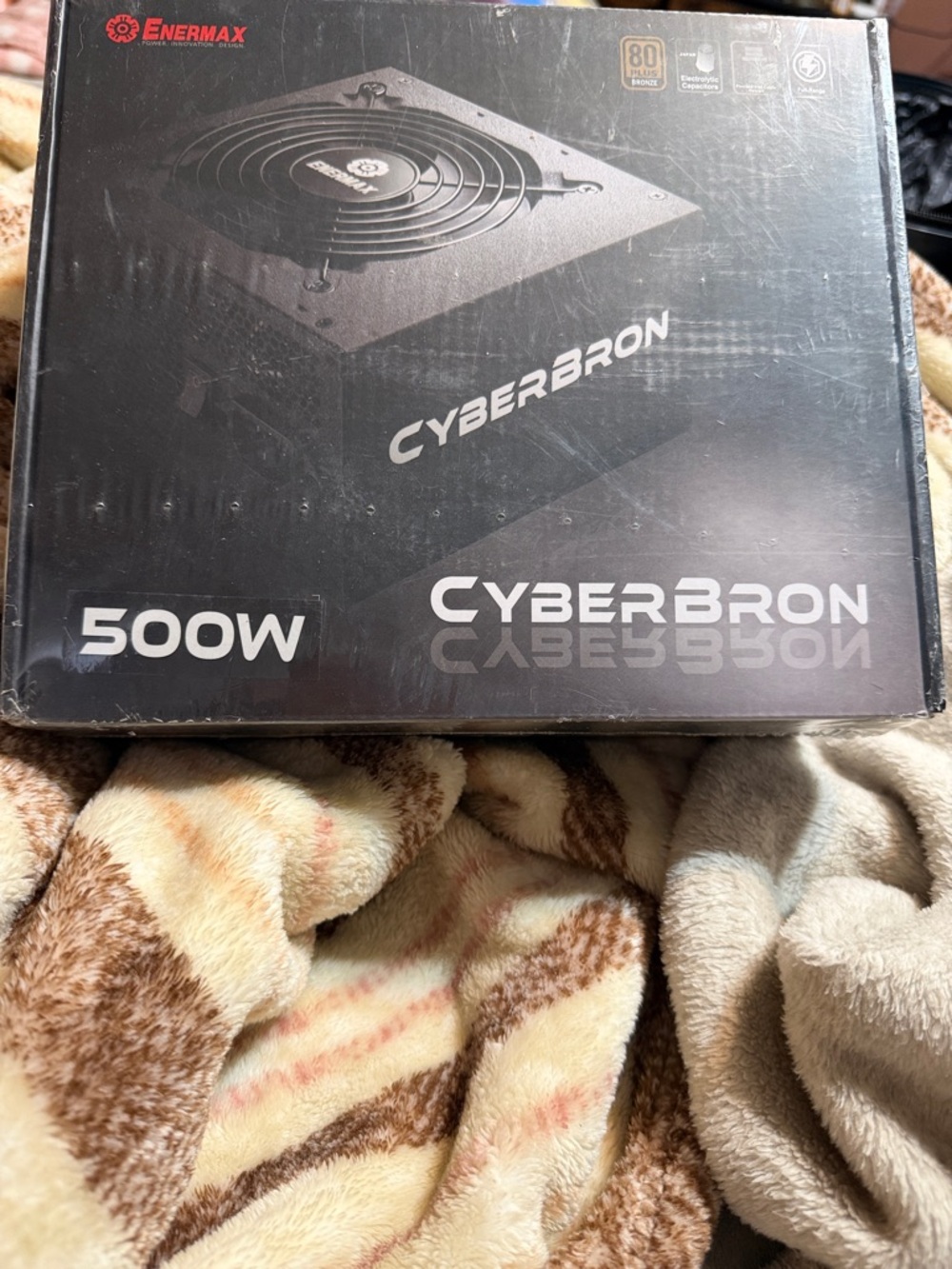 CyberBron 500W Power Supply - Black